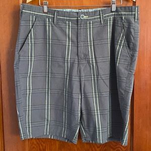 💜💜 Tony Hawk Cotton Blend Plaid Shorts Men’s Size 38
